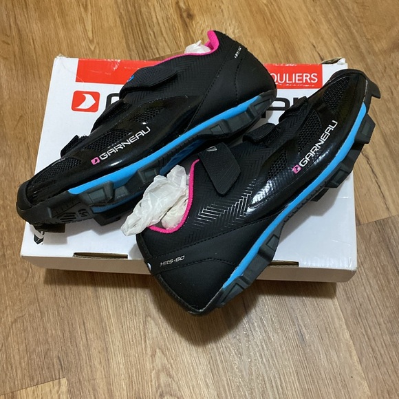 NIB Garneau Womens Multi Airflex Bicycle shoes Size 9 - Picture 3 of 5
